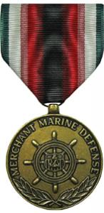 merchant marine defense military medal